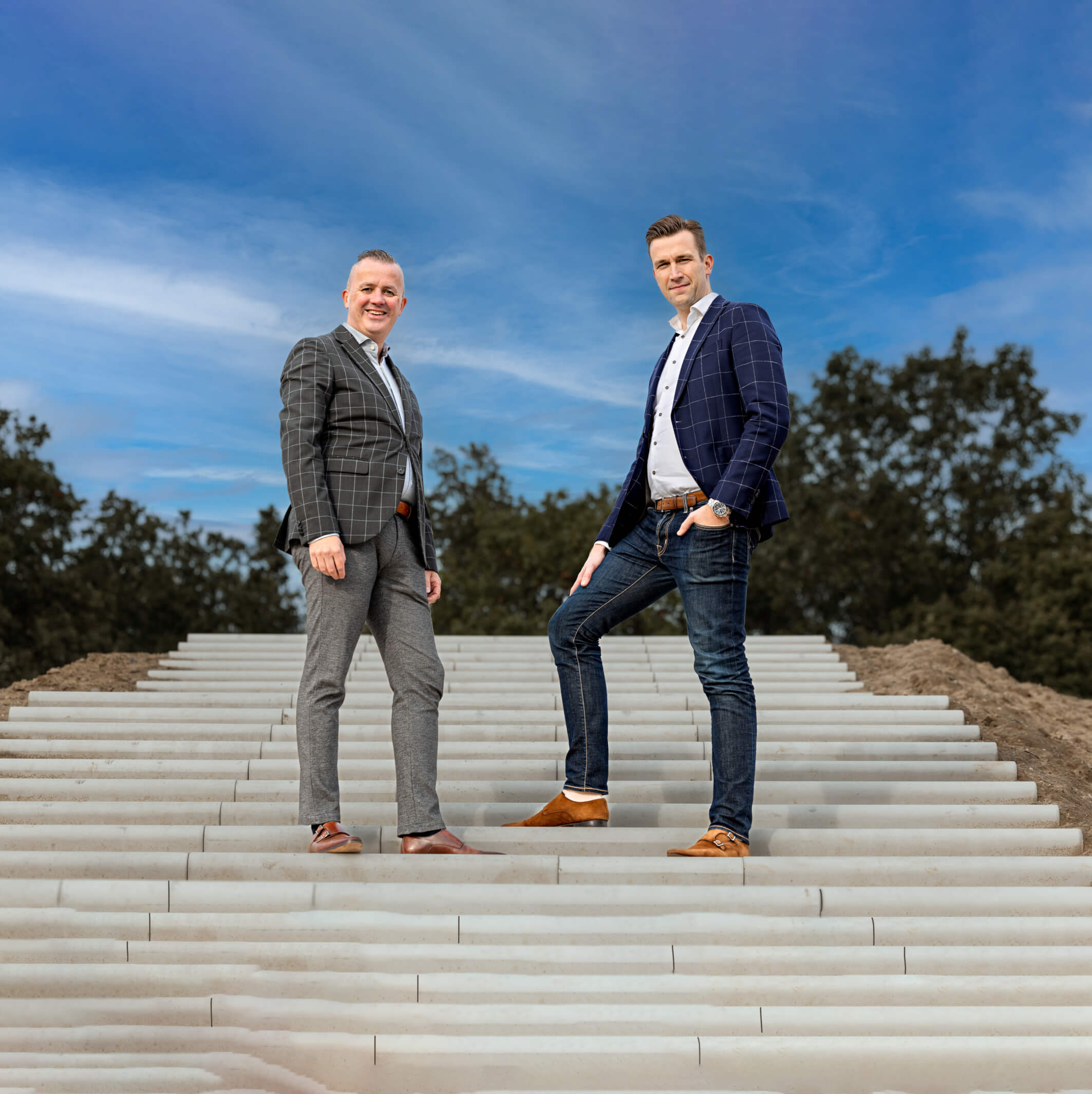 Tjerk Schoen en Stefan Verschoor, eigenaren van Strange Capital